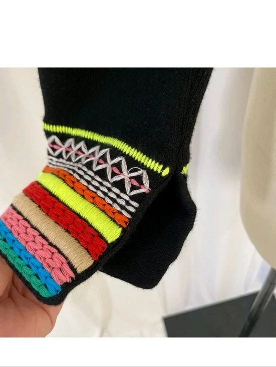 alice + oliva embroidered open front jacket Size XS - Picture 10 of 15